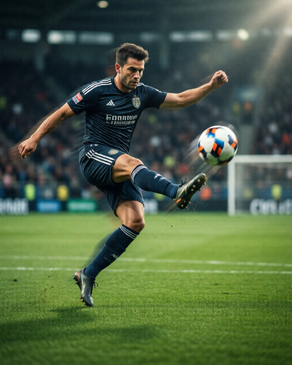 Football stadium scene — Sudut Pelatih