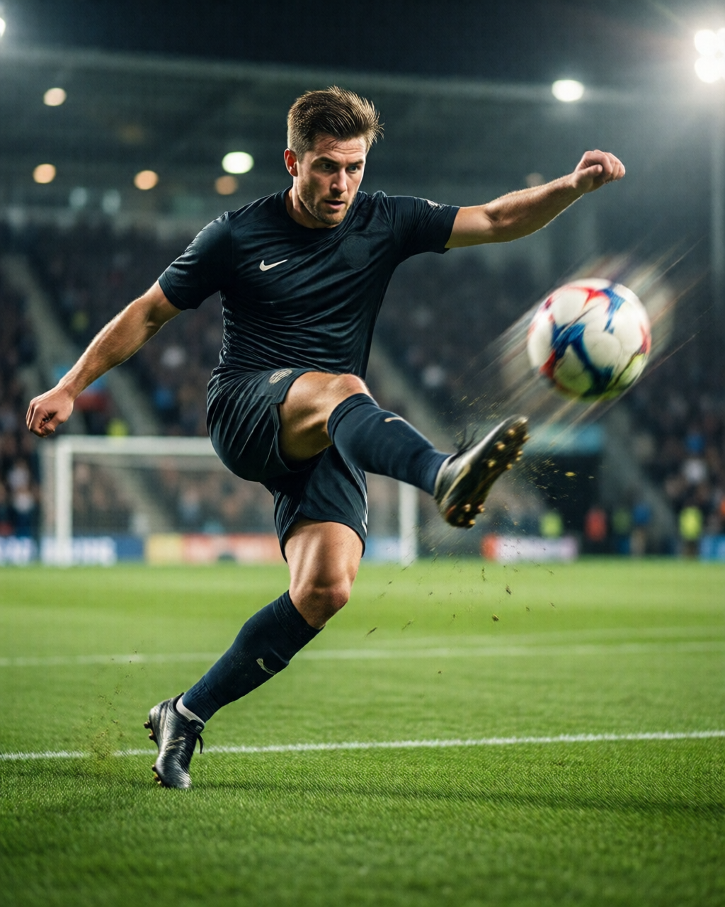 Football stadium scene — Fan Zone Sepak Bola