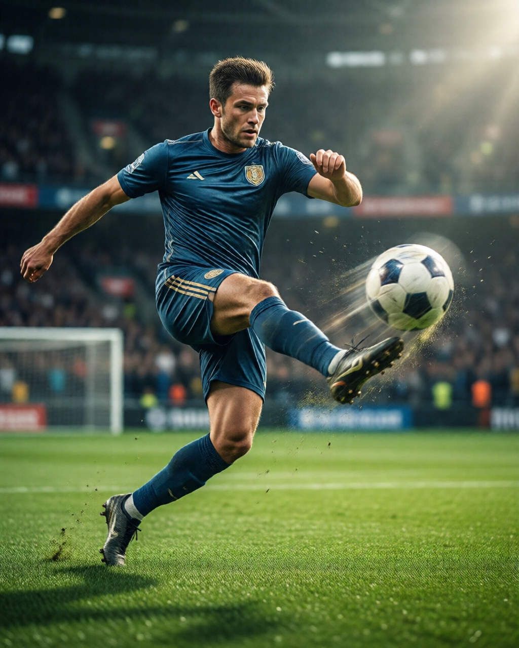 Football stadium scene — Catatan Pemain