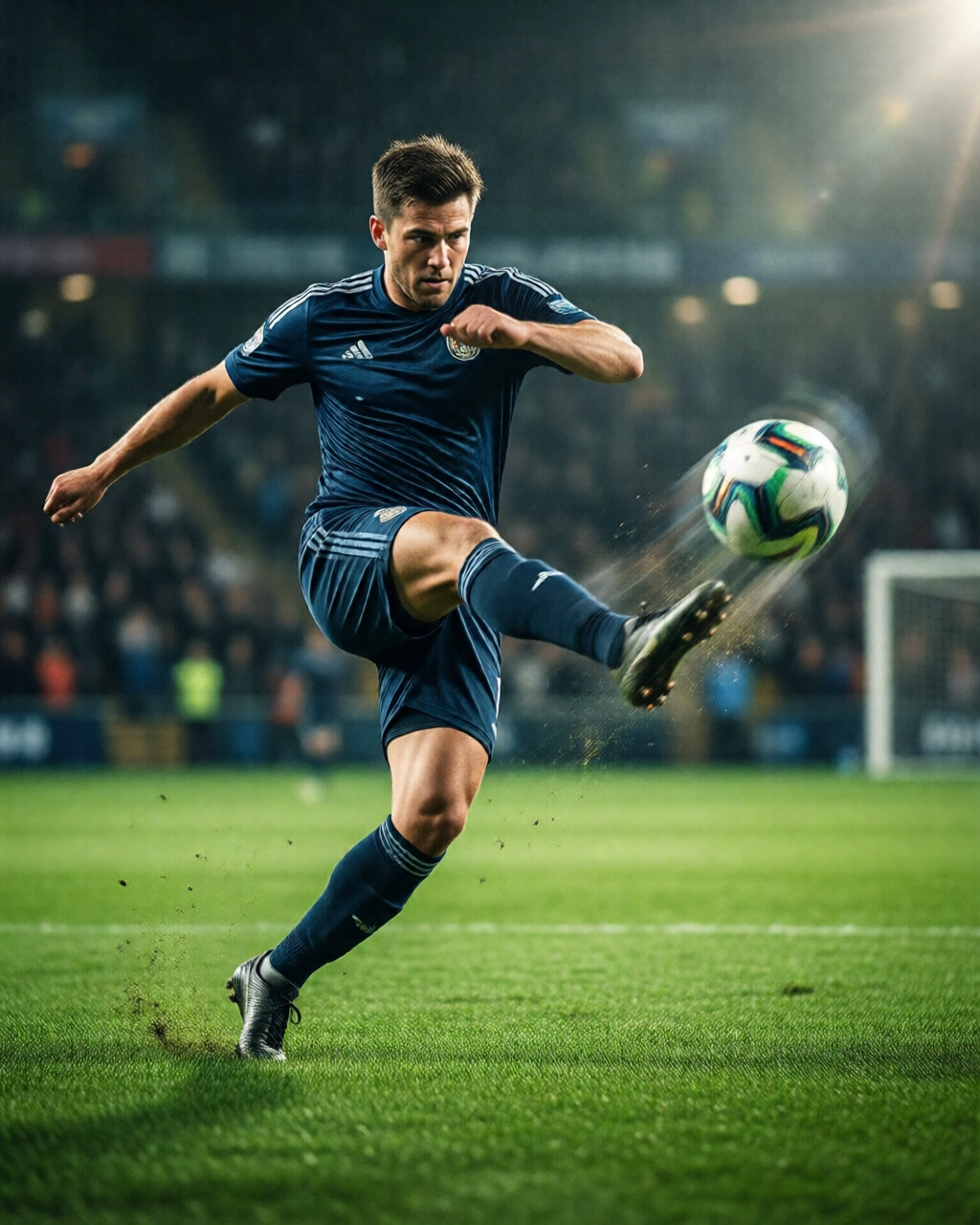 Football stadium scene — Analisa Taktik