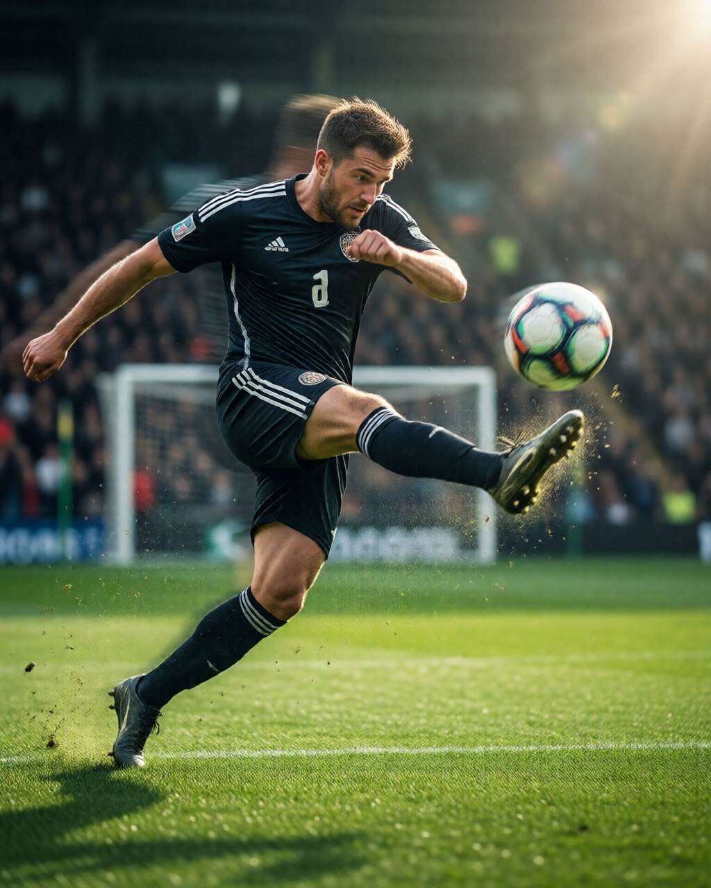 Football stadium scene — Info Piala Dunia