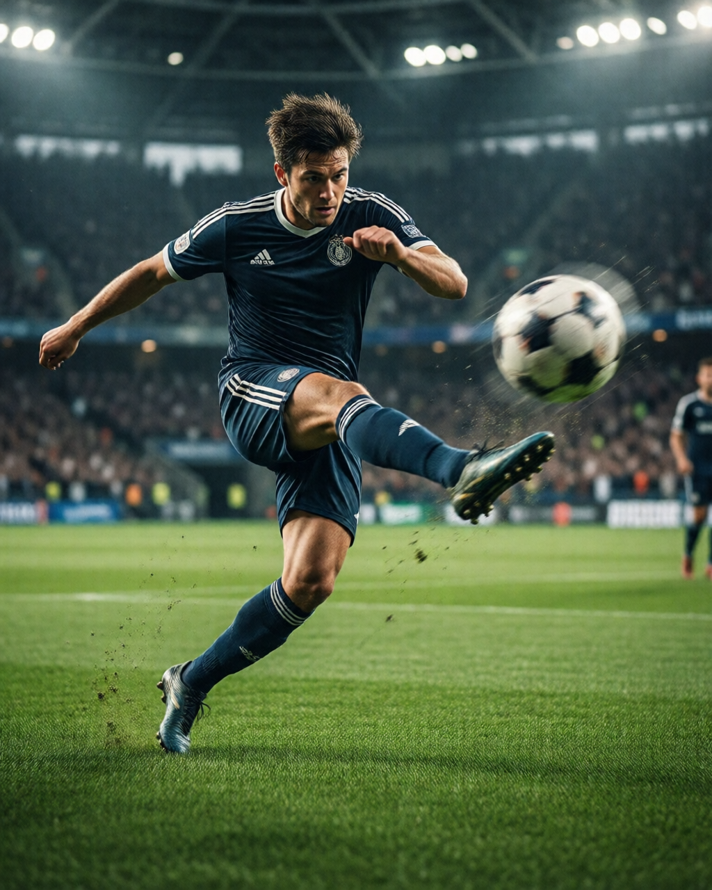 Football stadium scene — Catatan Pemain