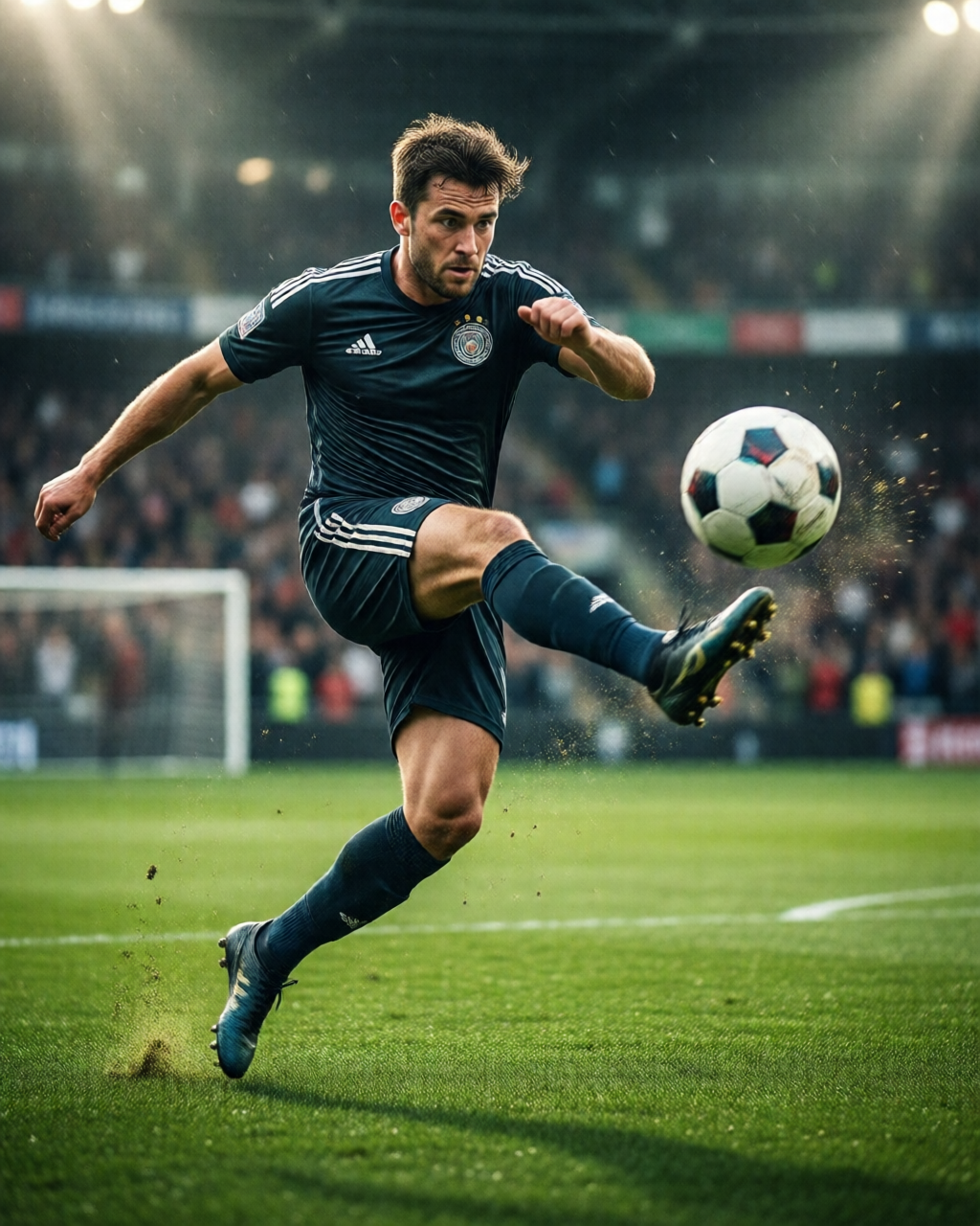 Football stadium scene — Pertandingan Live