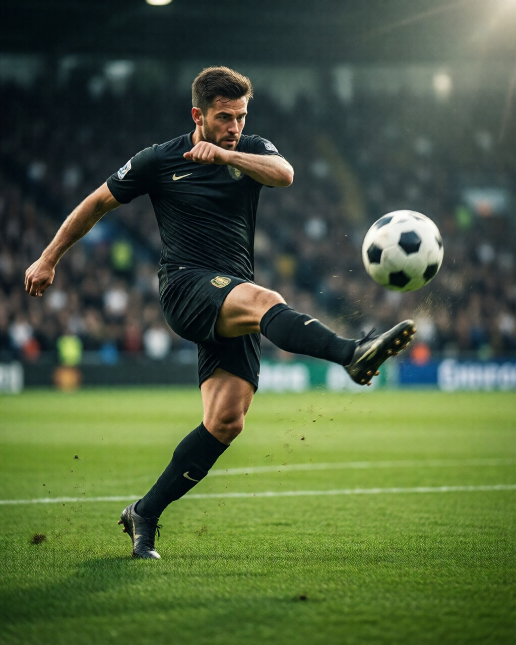Football stadium scene — Info Piala Dunia