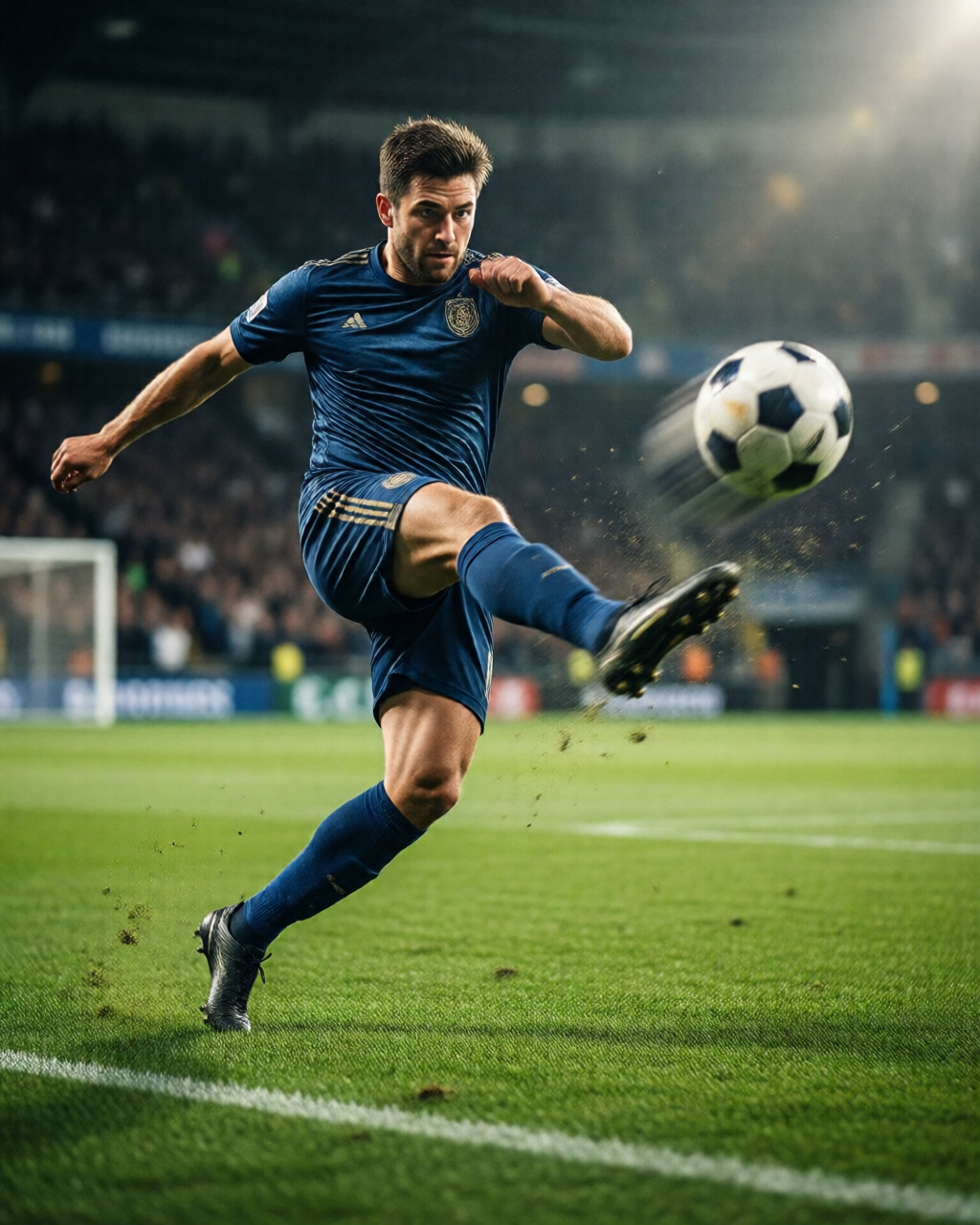 Football stadium scene — Catatan Pemain