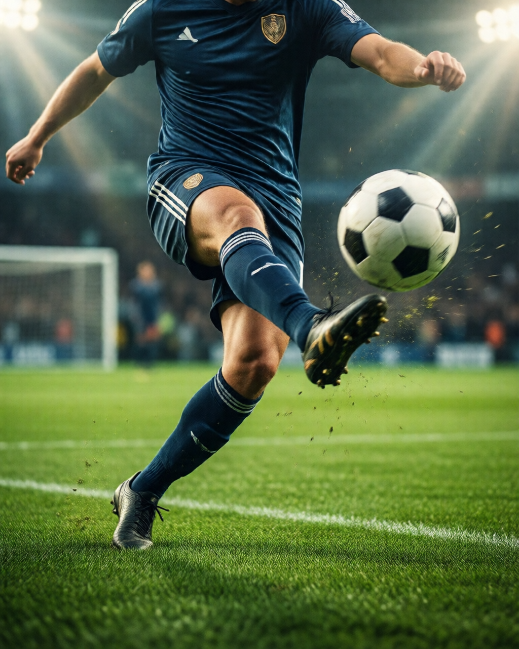 Football stadium scene — Pertandingan Live