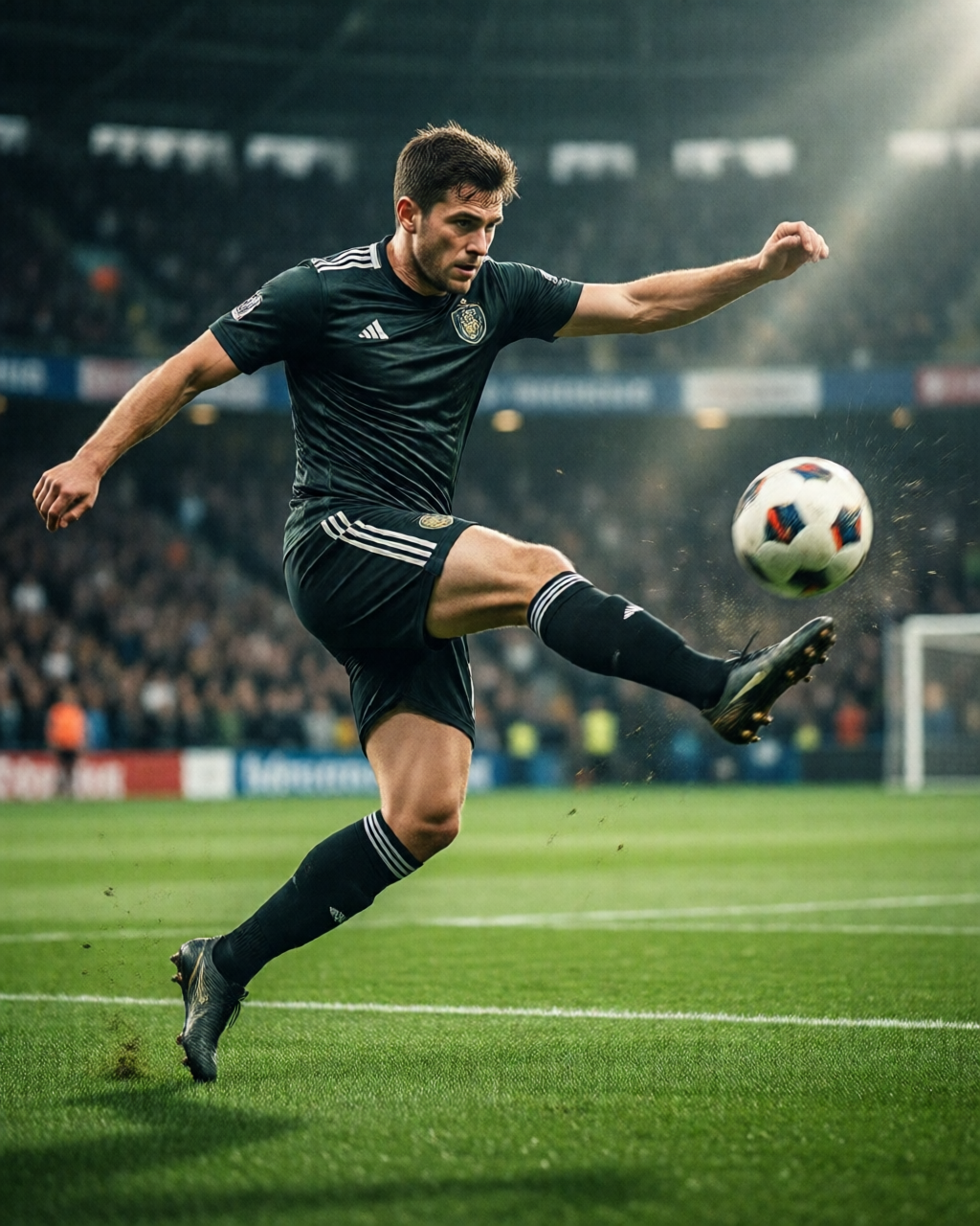 Football stadium scene — Fan Zone Sepak Bola