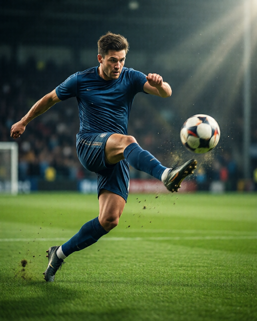 Football stadium scene — Ulasan Pertandingan