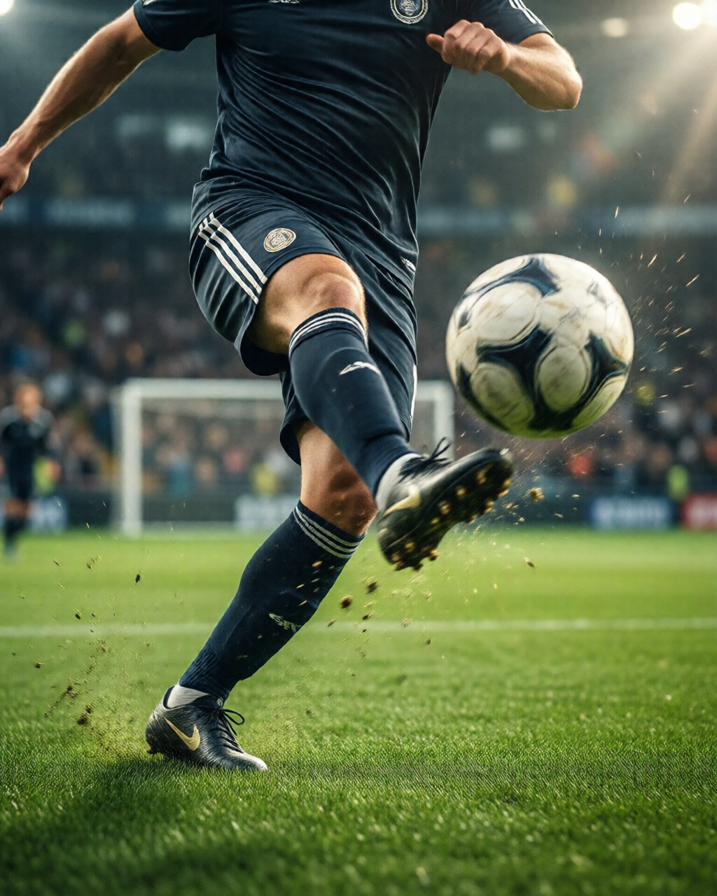 Football stadium scene — Fan Zone Sepak Bola