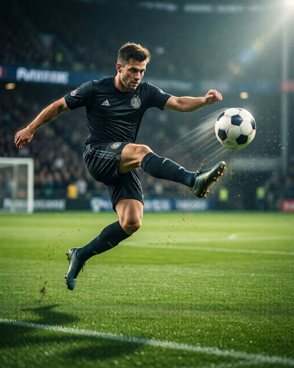 Football stadium scene — Strategi Tim