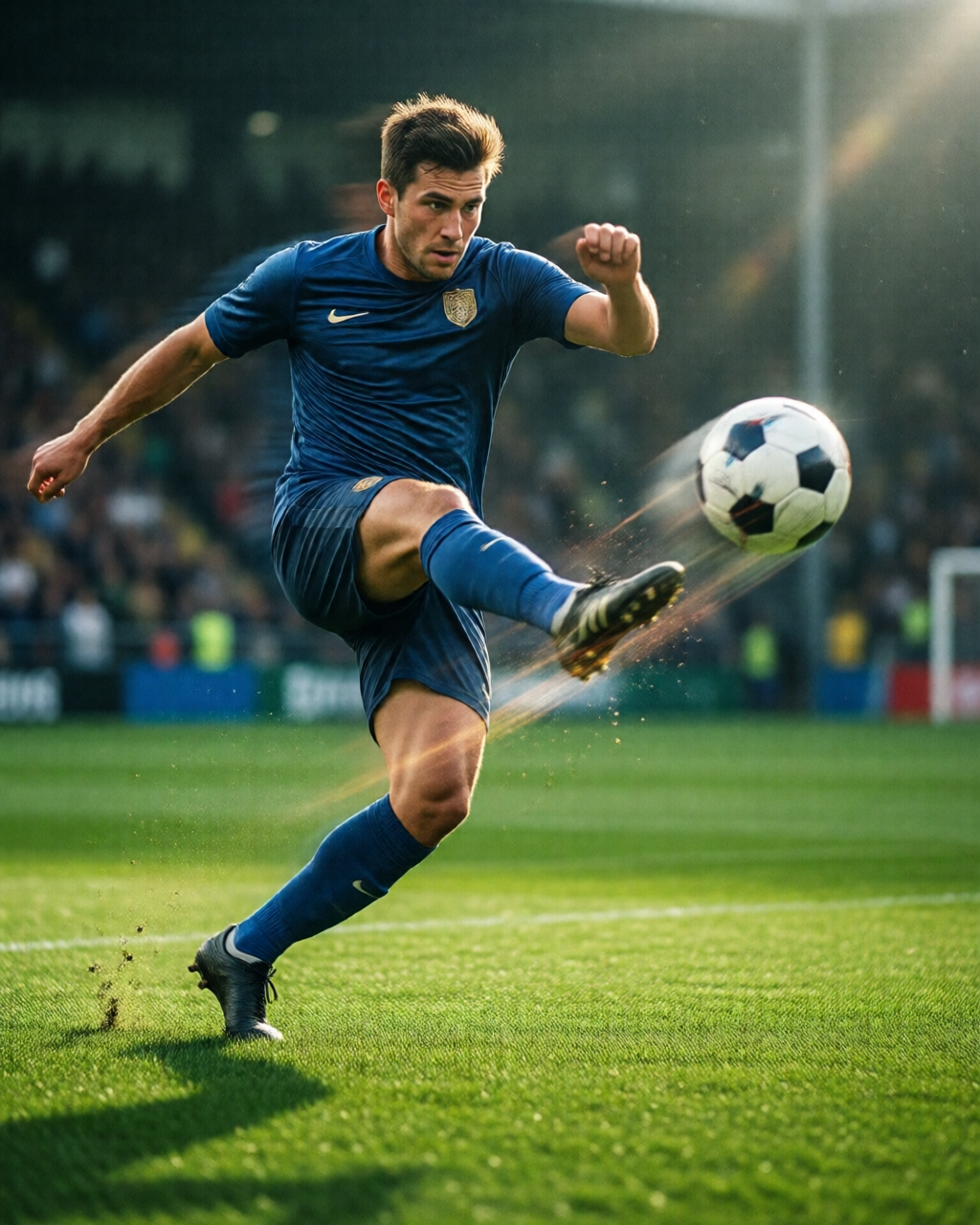 Football stadium scene — Sudut Pelatih
