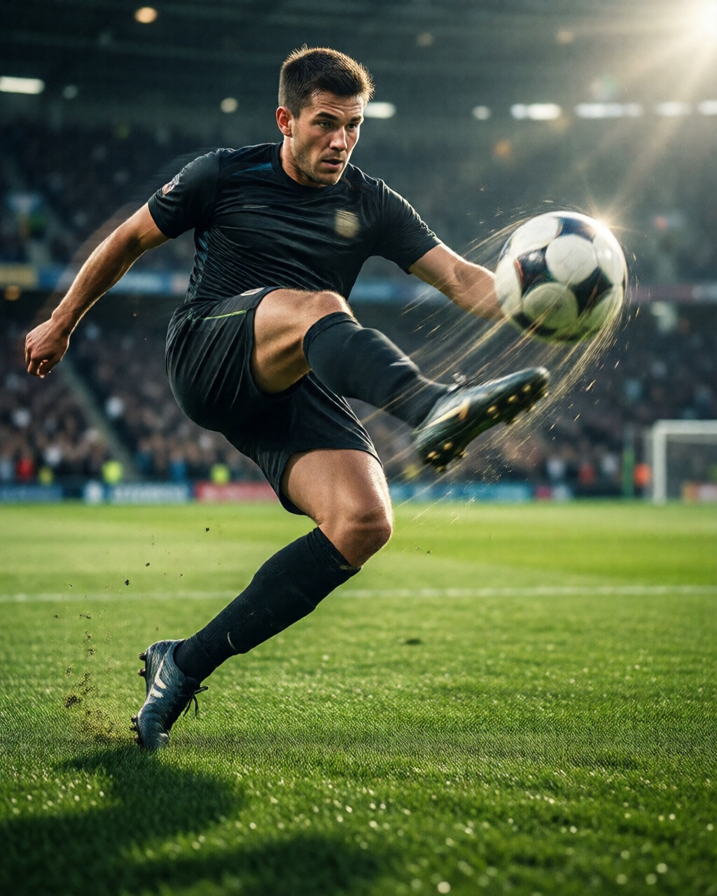 Football stadium scene — Ulasan Pertandingan