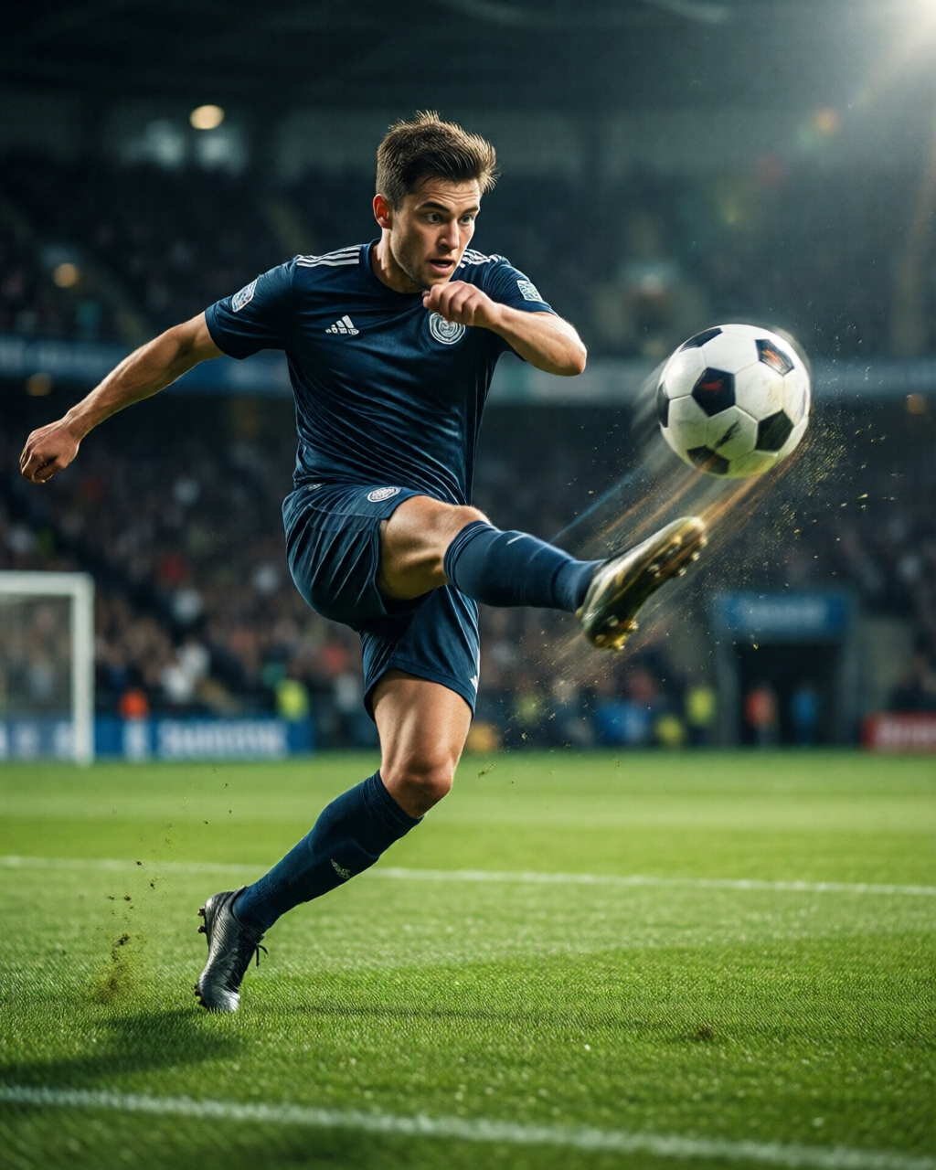 Football stadium scene — Ulasan Pertandingan