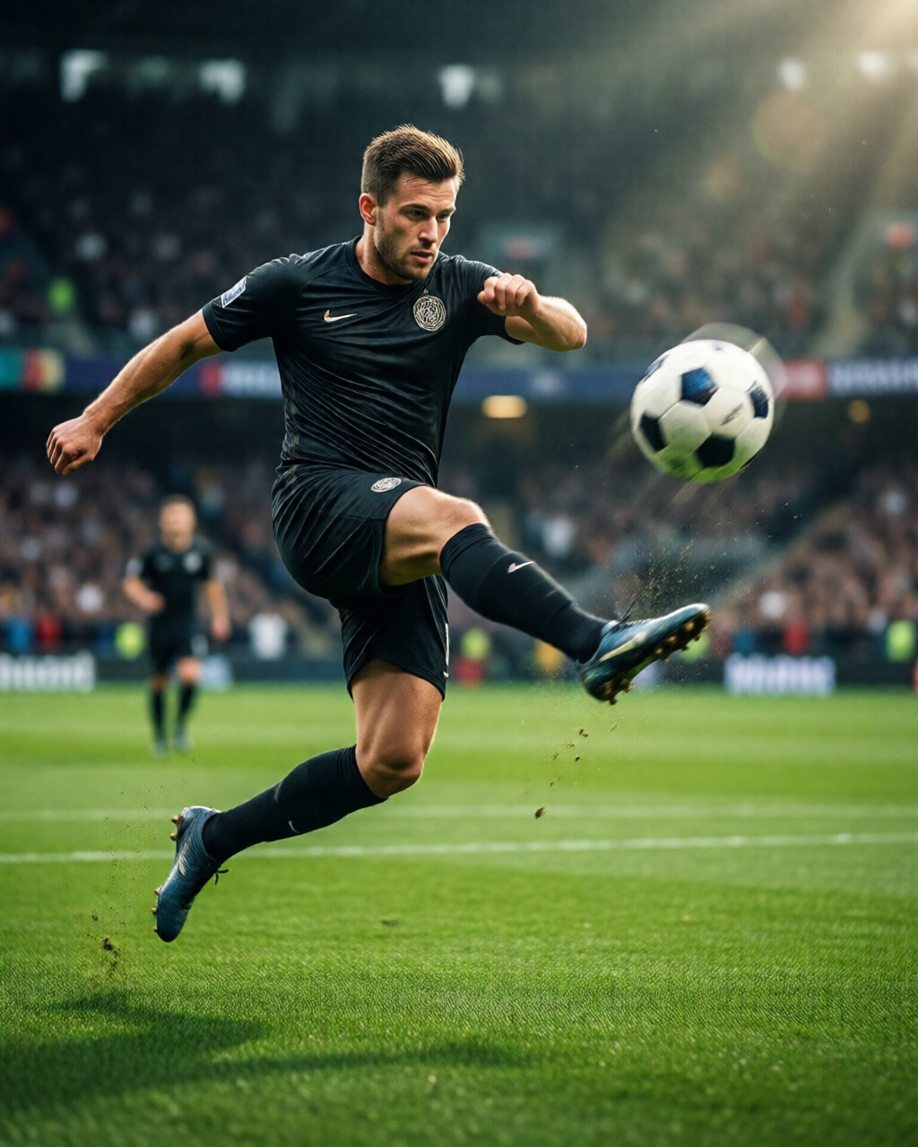 Football stadium scene — Analisa Taktik