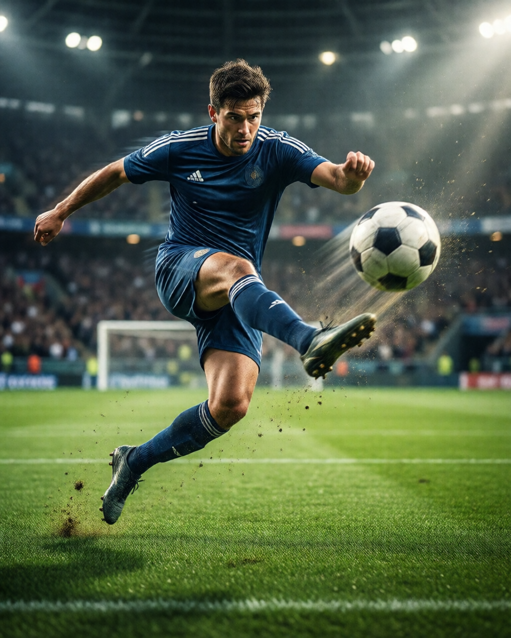 Football stadium scene — ព័ត៌មាន World Cup