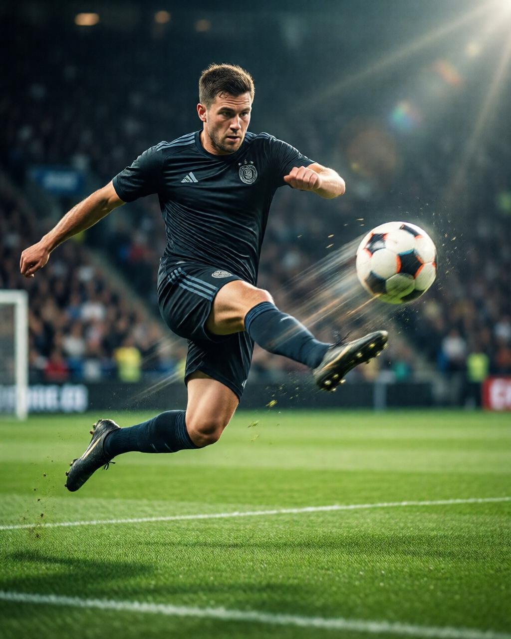 Football stadium scene — ព័ត៌មាន World Cup