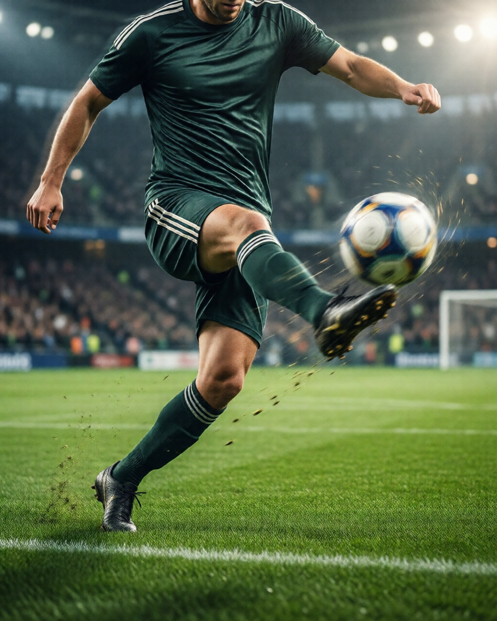 Football stadium scene — 전술 분석