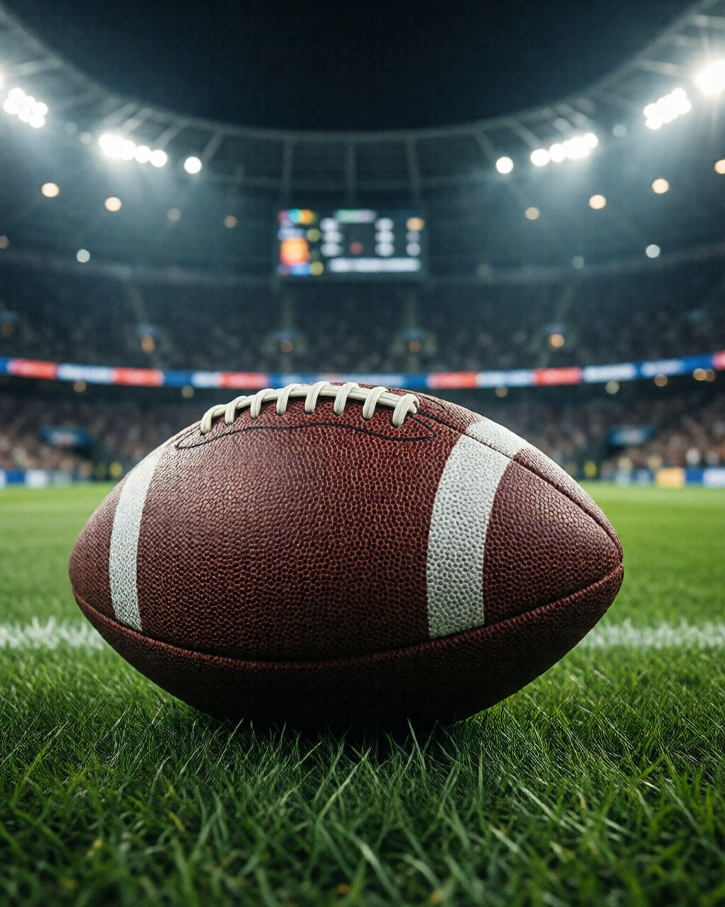 Football stadium scene — World Cup Hub
