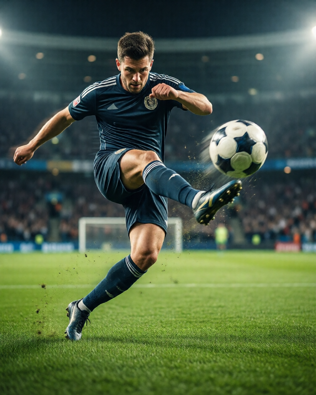 Football stadium scene — Goal Moments