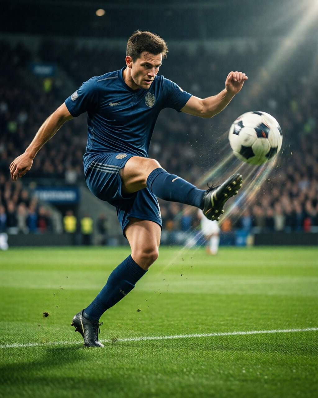 Football stadium scene — Pitch Notes