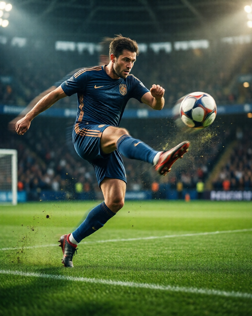 Football stadium scene — Football Compass