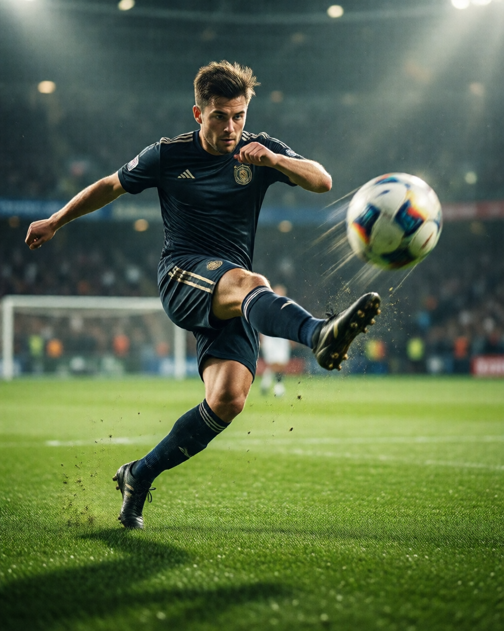 Football stadium scene — World Cup Hub