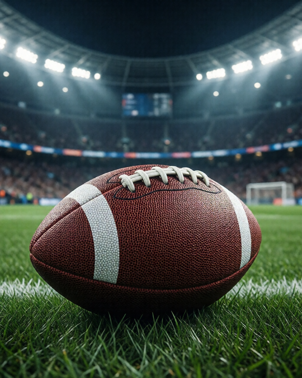 Football stadium scene — World Cup Hub