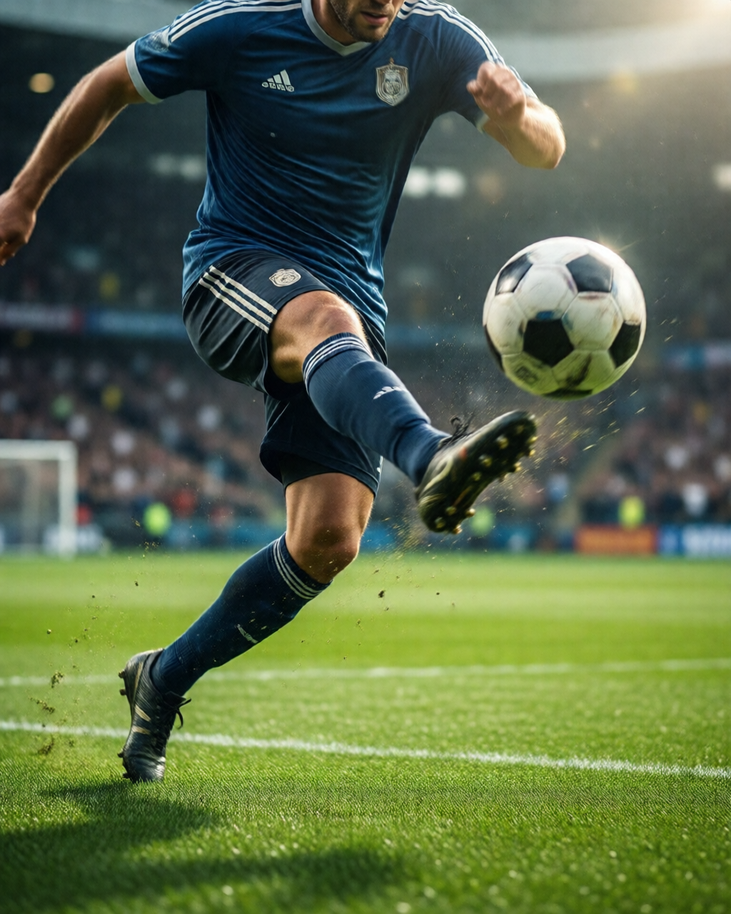 Football stadium scene — World Cup Hub