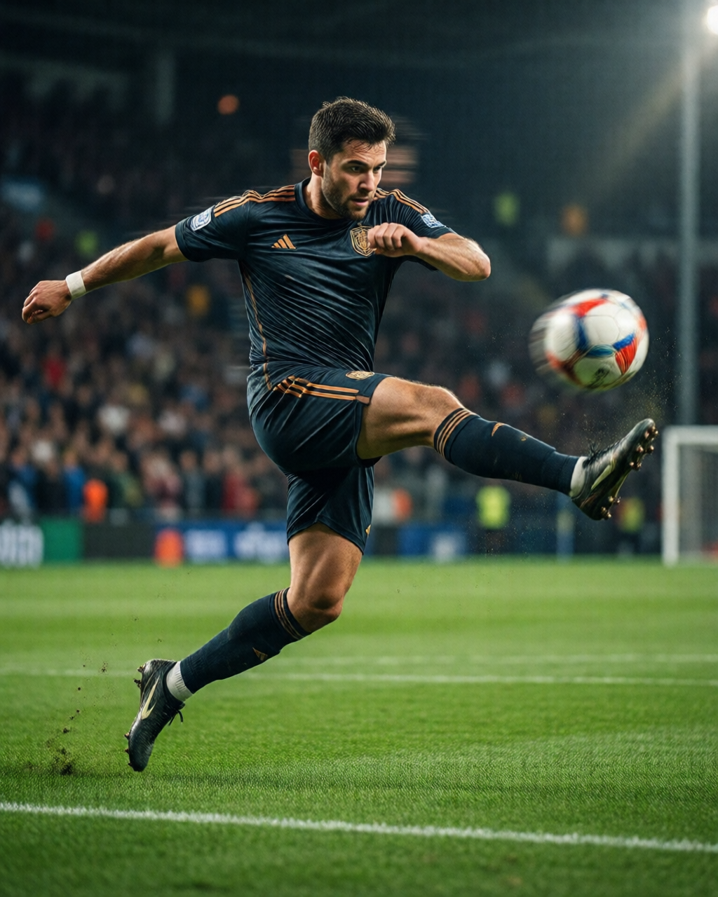 Football stadium scene — World Cup Hub