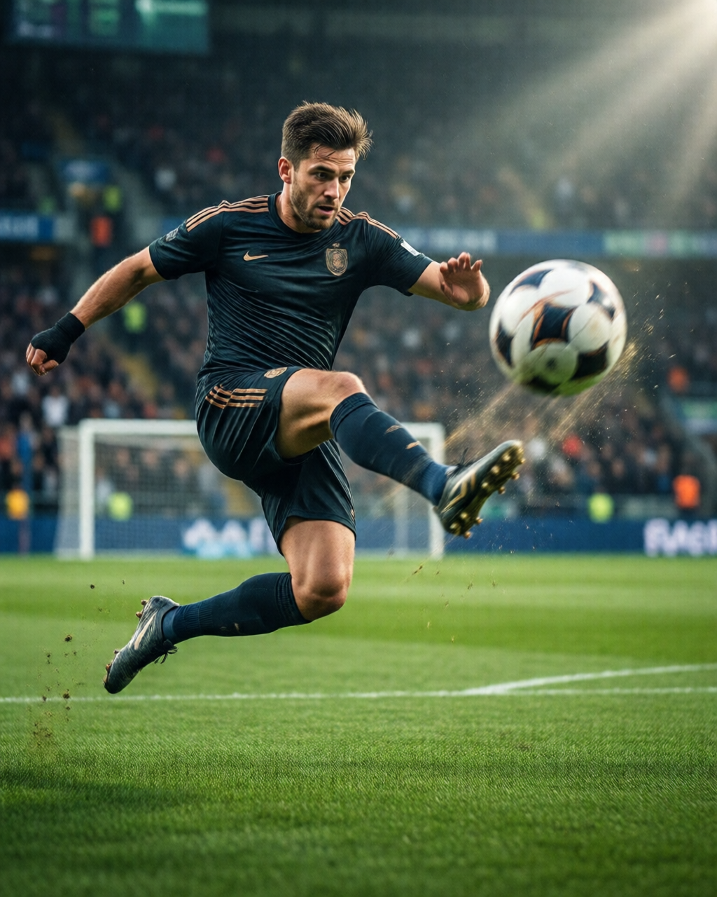 Football stadium scene — Football Compass