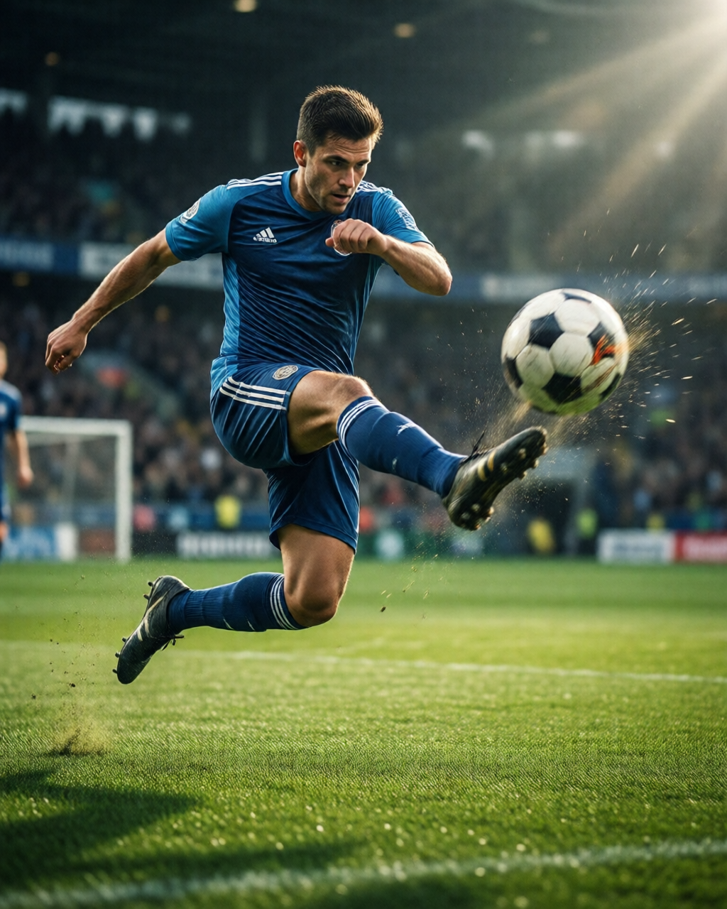 Football stadium scene — Catatan Pemain