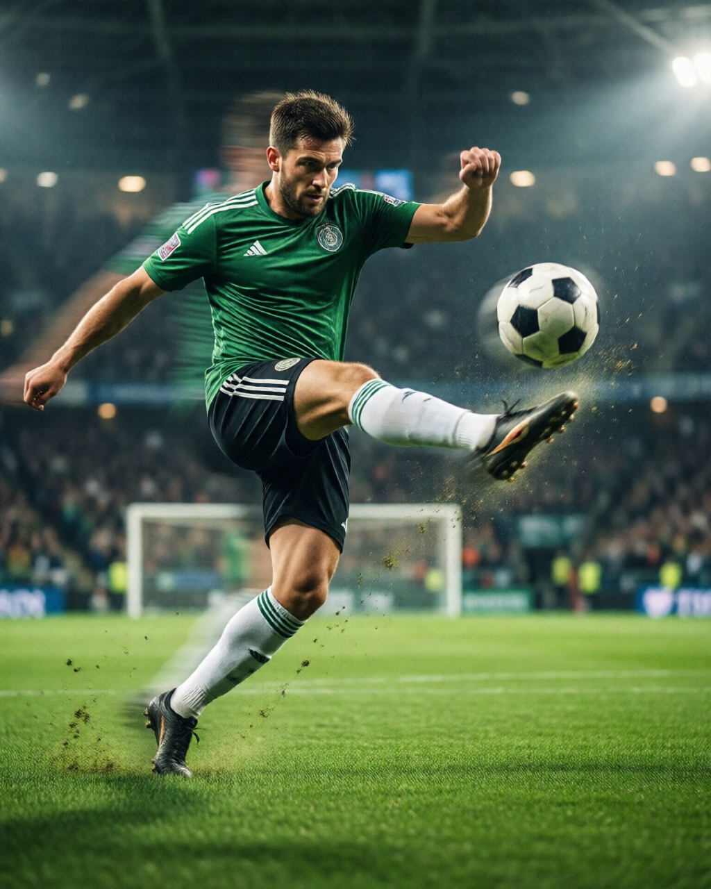 Football stadium scene — Analisa Taktik