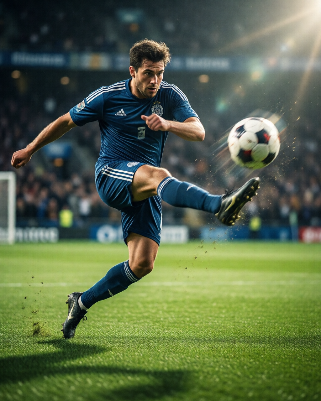Football stadium scene — Panduan Bola Sepak