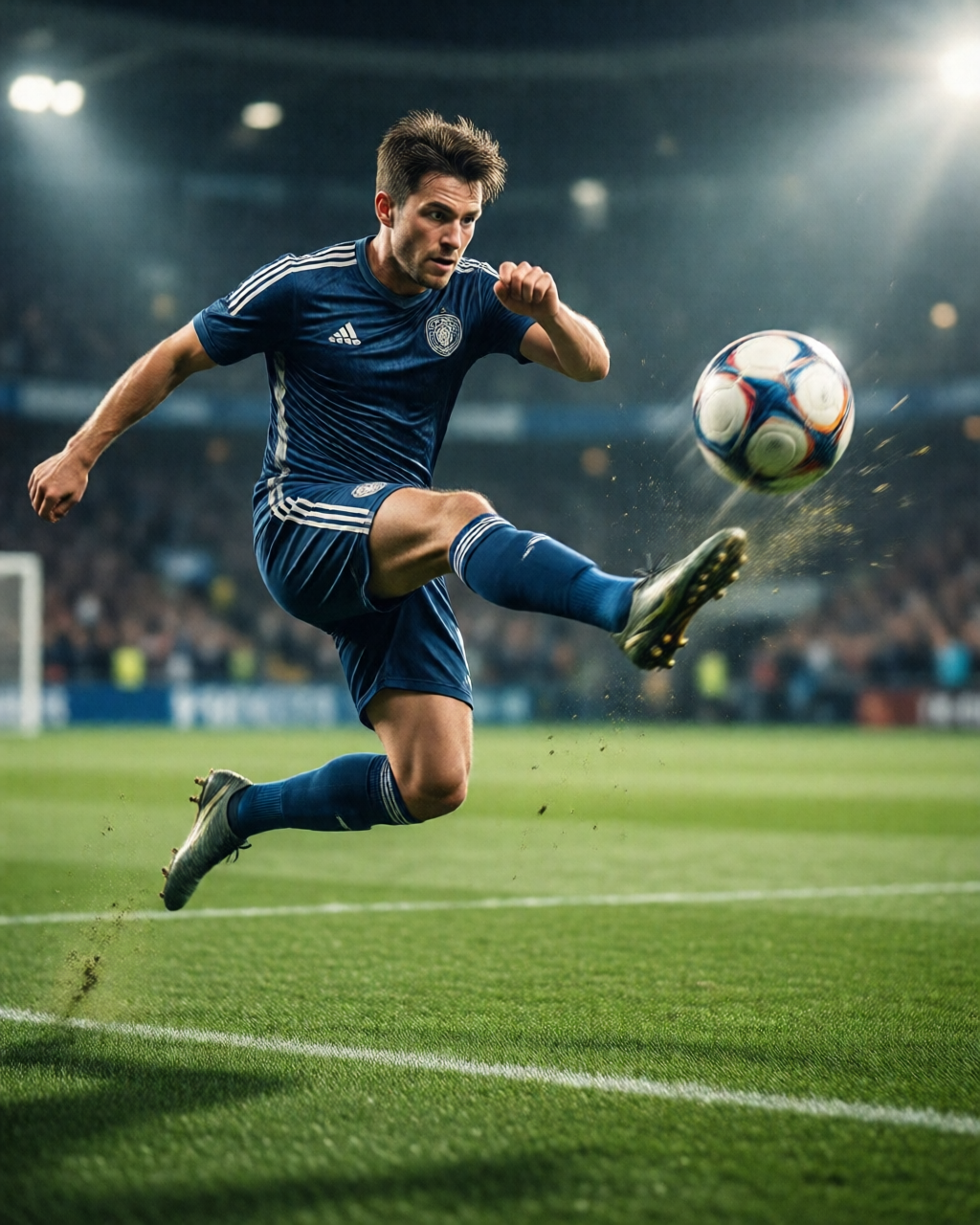 Football stadium scene — Berita Piala Dunia