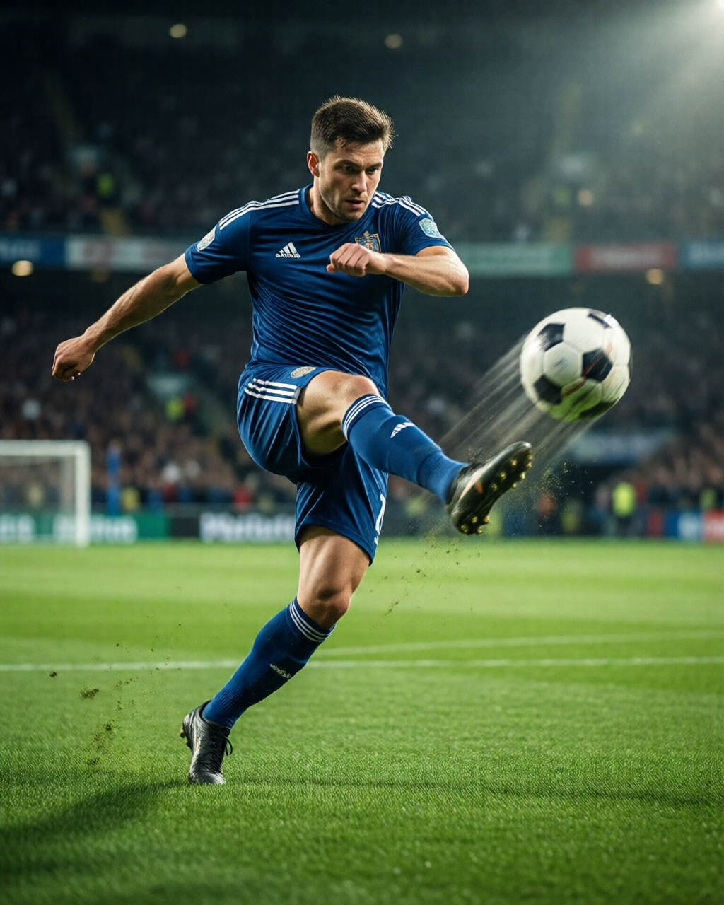 Football stadium scene — Sudut Jurulatih
