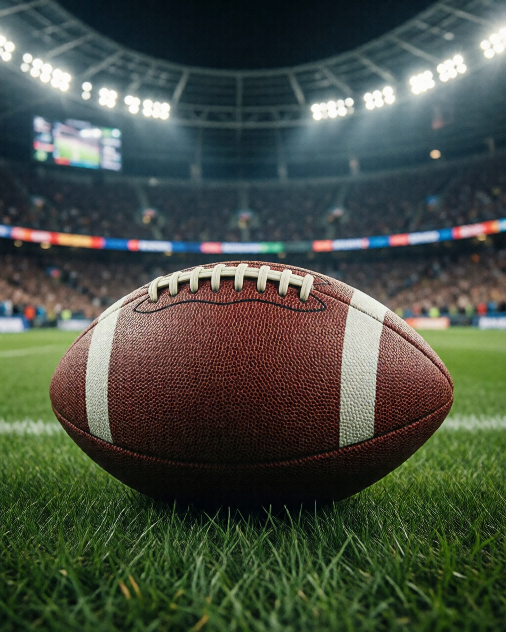 Football stadium scene — Catatan Pemain