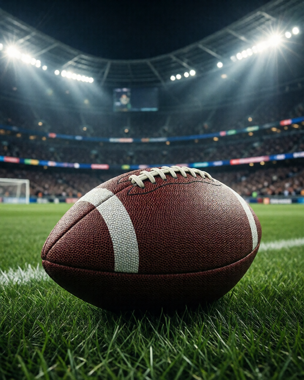 Football stadium scene — Berita Piala Dunia