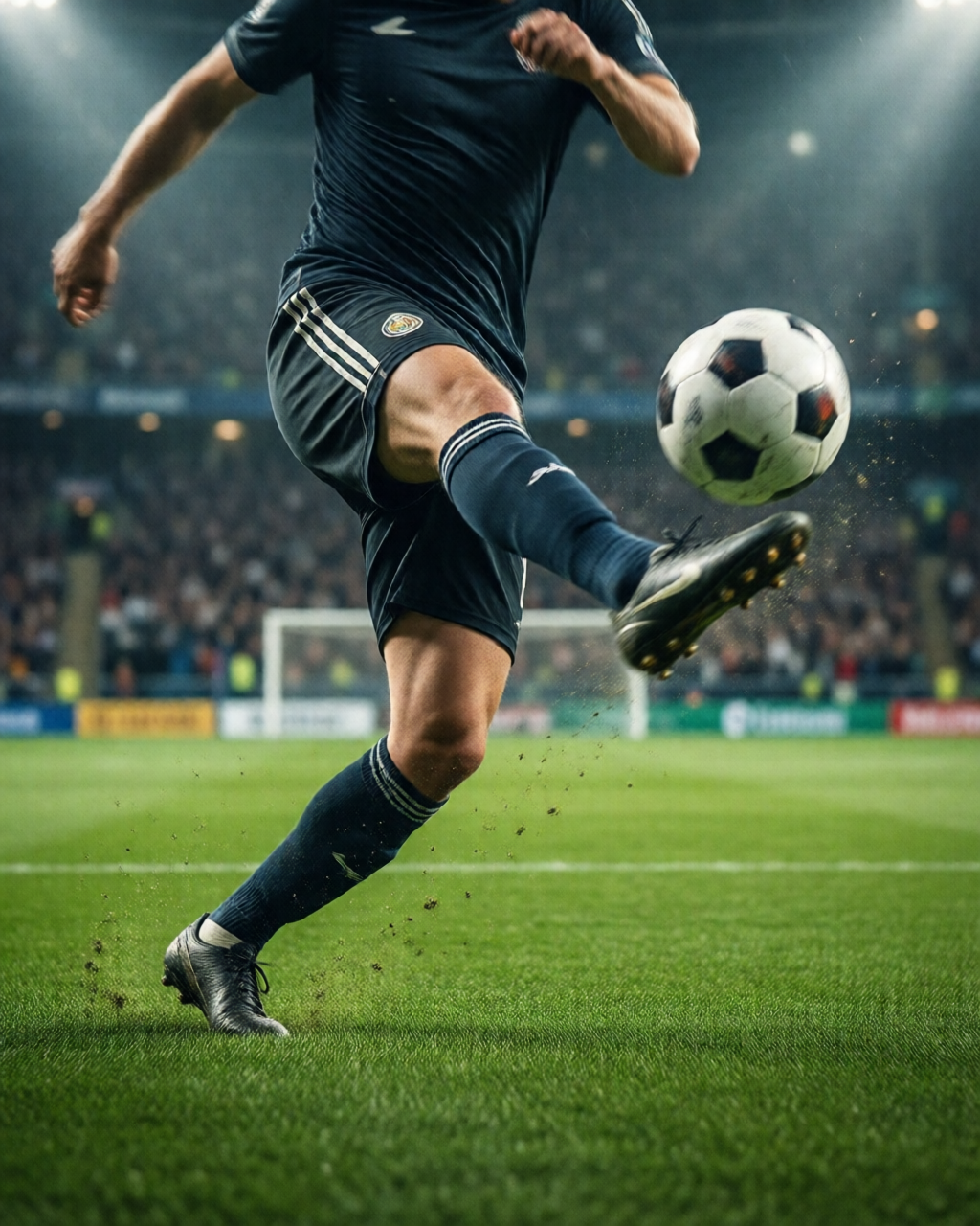 Football stadium scene — Padang Bola