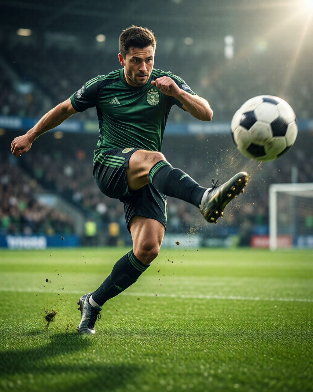 Football stadium scene — Berita Piala Dunia