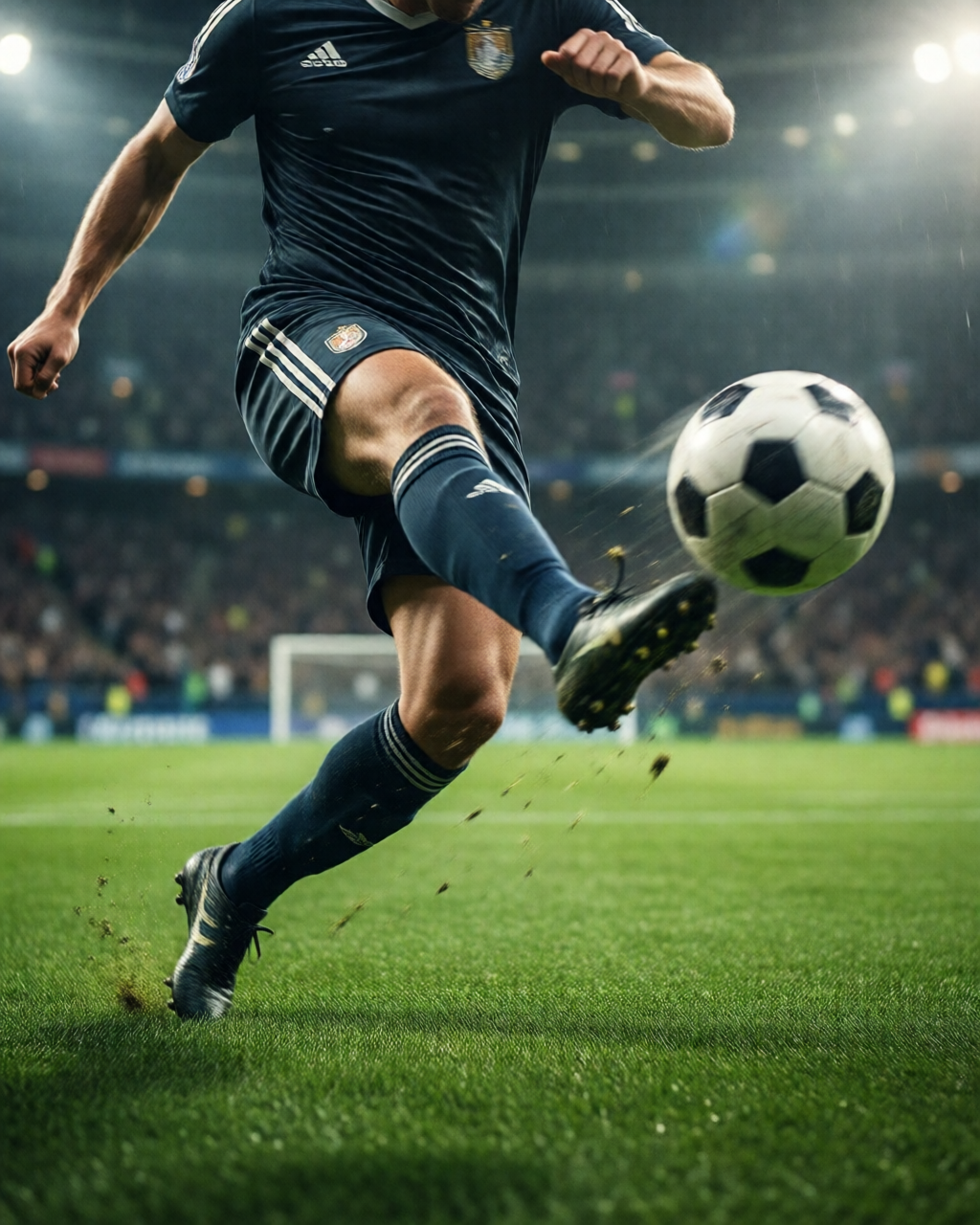 Football stadium scene — Sudut Jurulatih