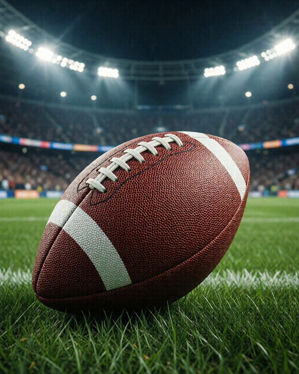 Football stadium scene — 教练视角