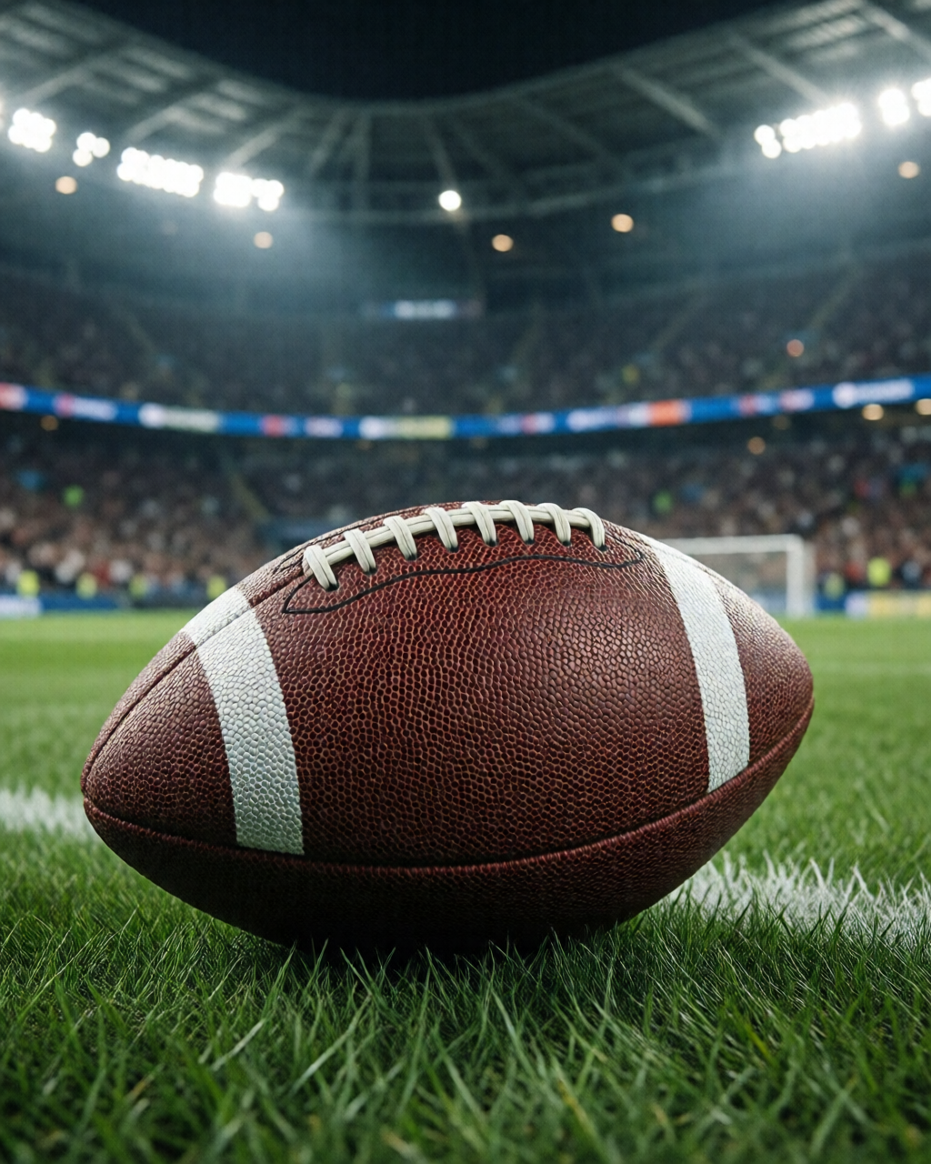 Football stadium scene — 教练视角