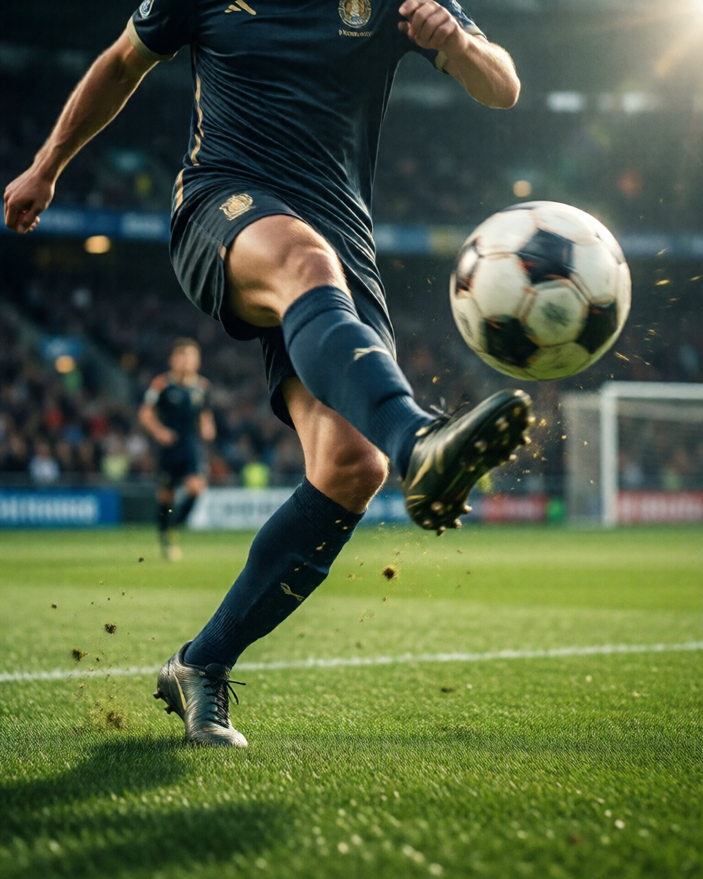 Football stadium scene — Pitch Notes