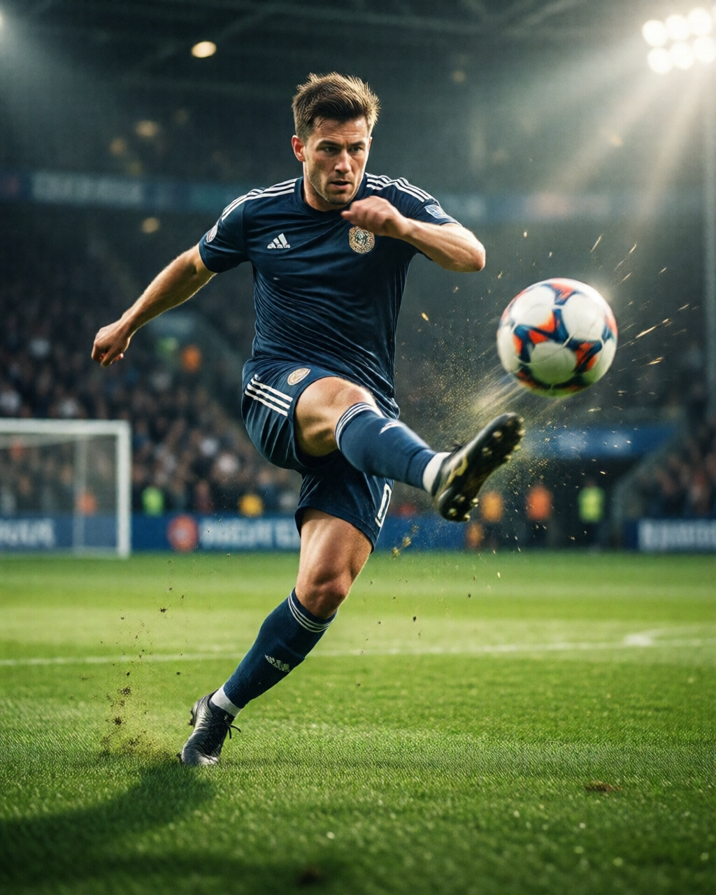 Football stadium scene — Football Compass