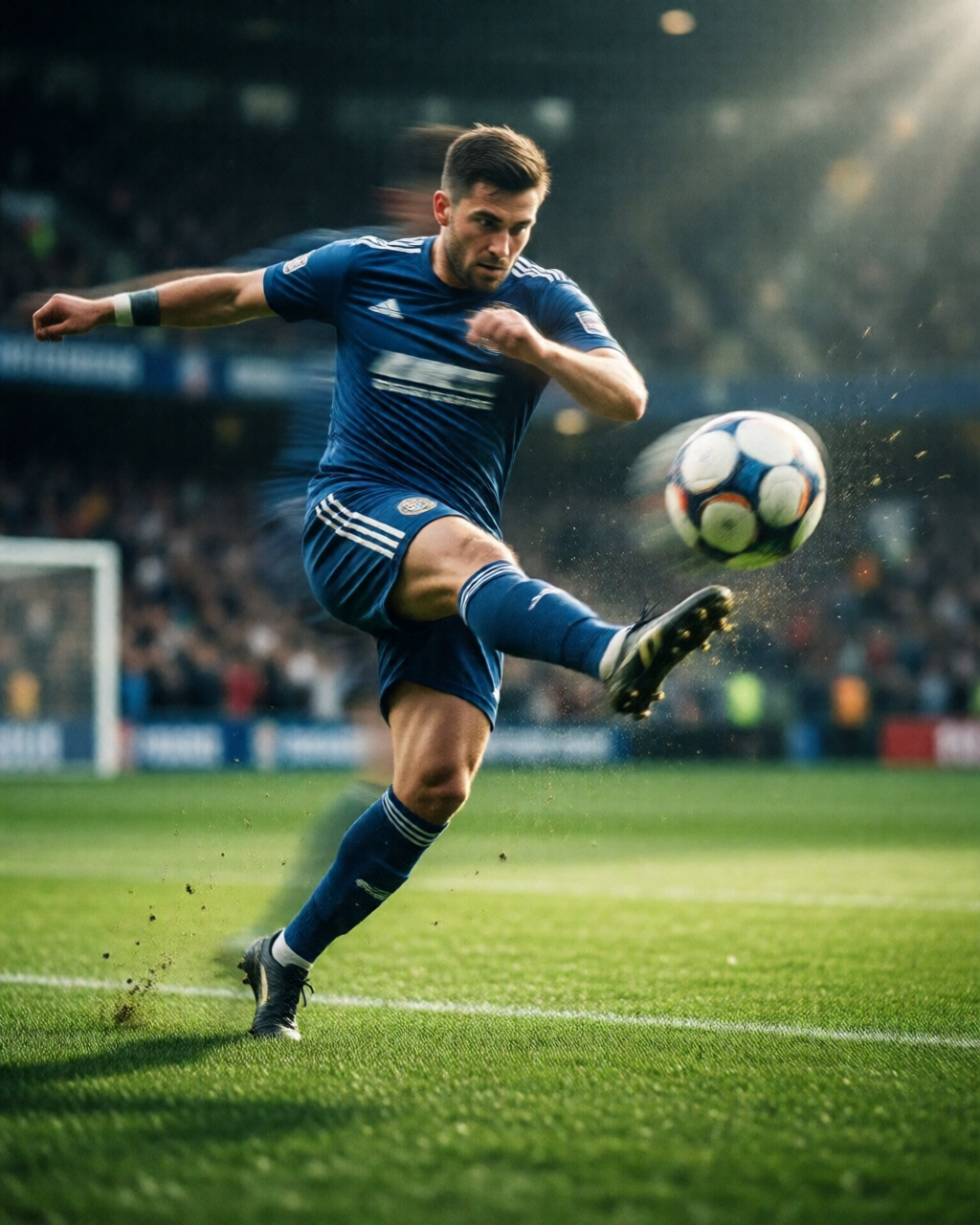 Football stadium scene — World Cup Hub