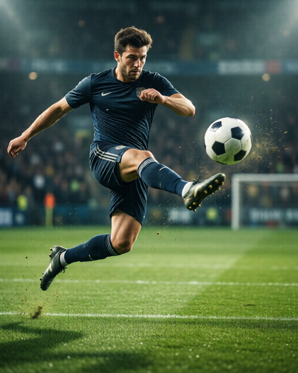 Football stadium scene — Football Compass