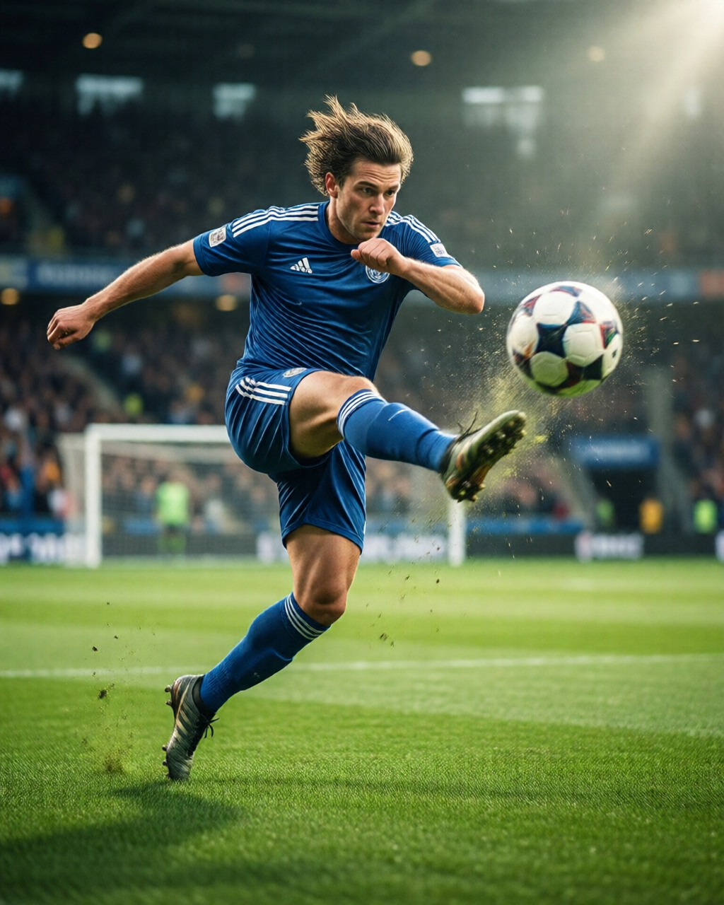 Football stadium scene — Goal Moments