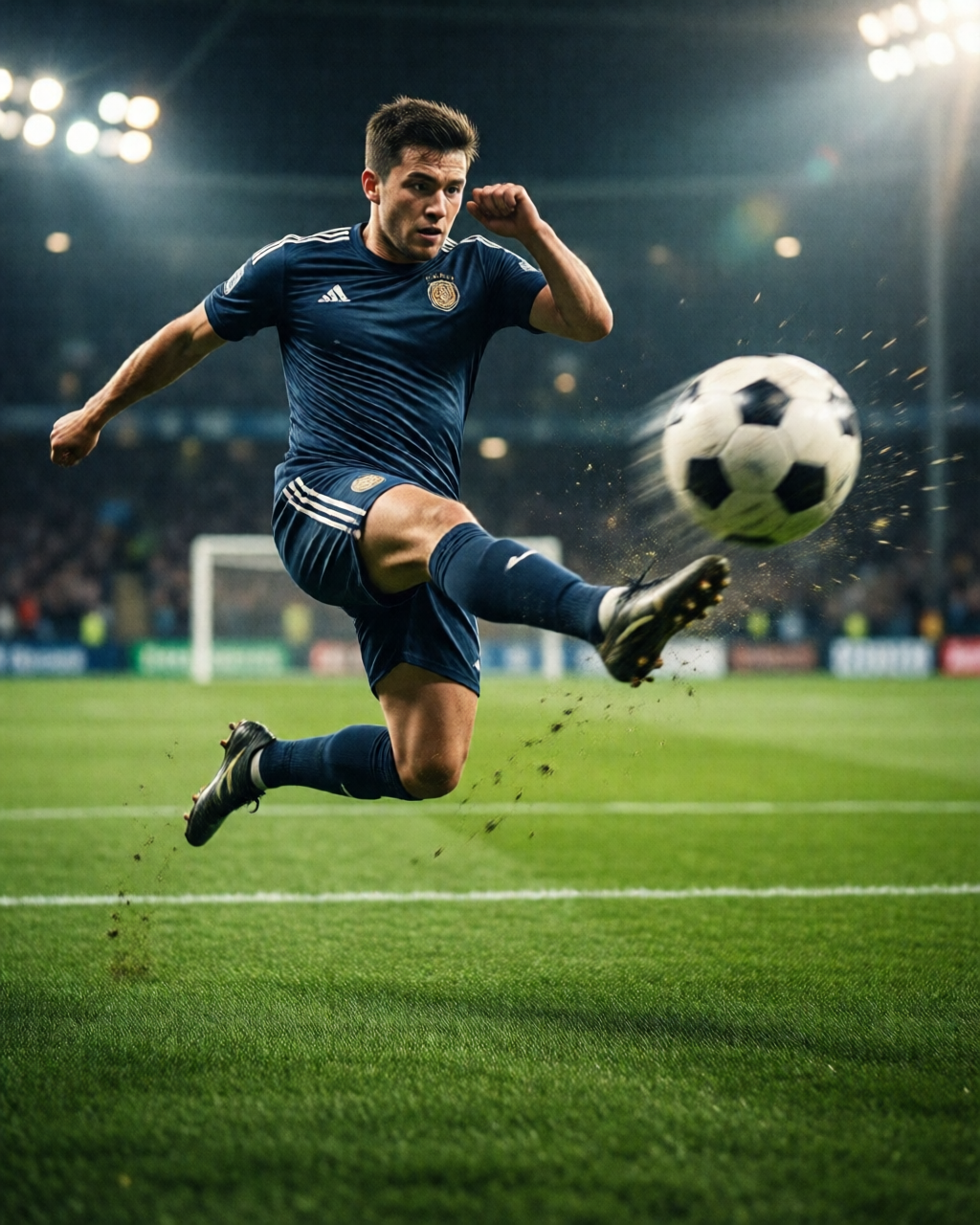 Football stadium scene — Goal Moments