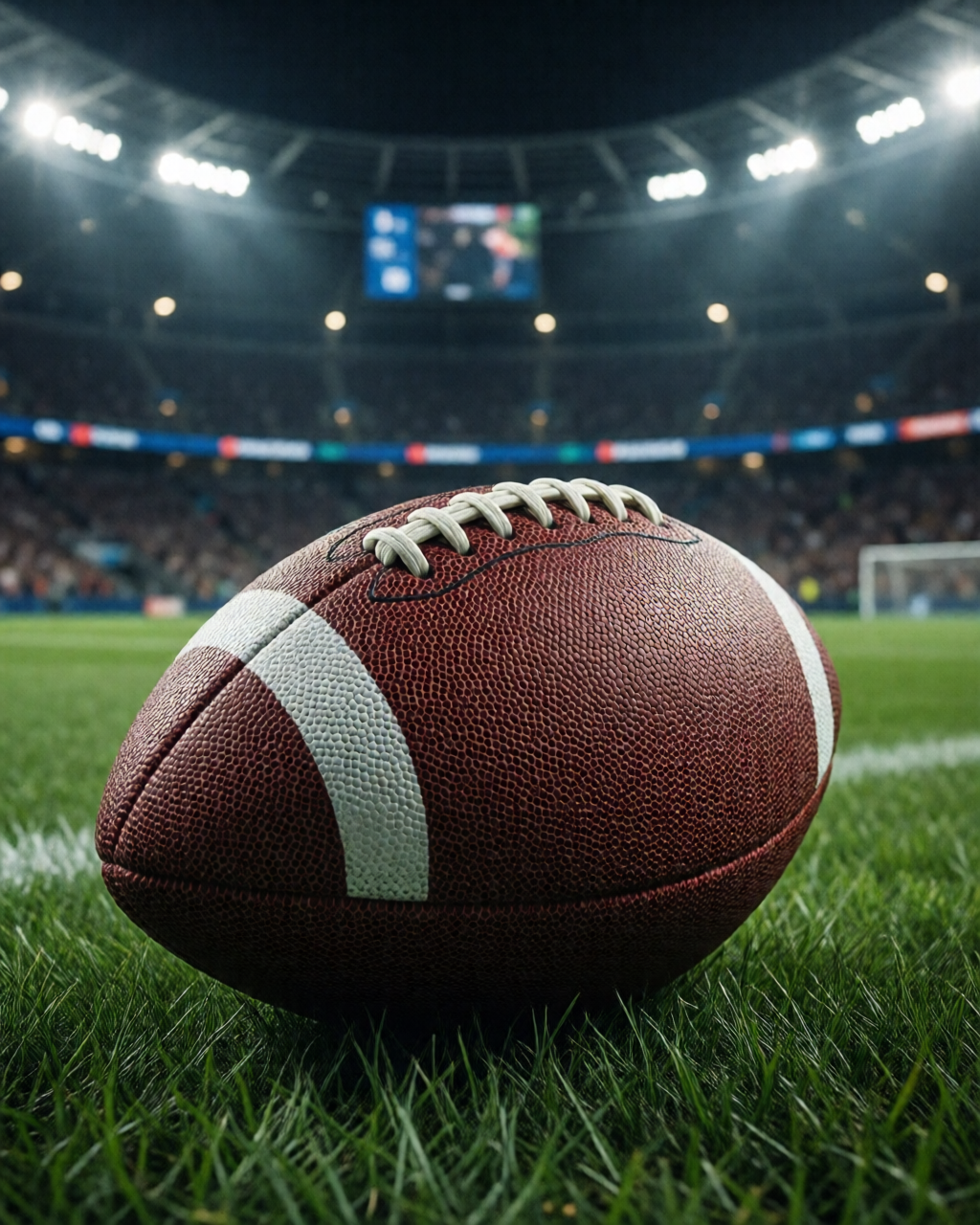 Football stadium scene — Football Compass
