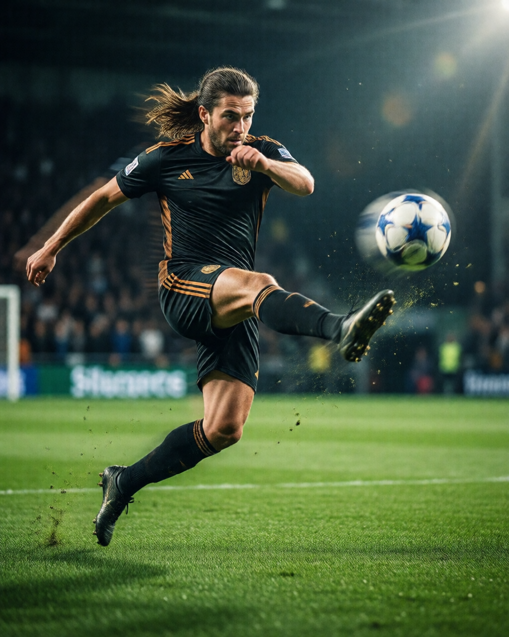 Football stadium scene — Goal Moments